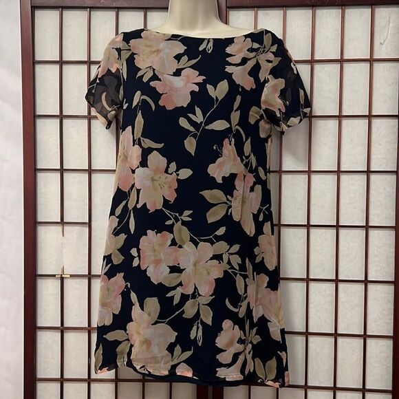 MERRITT CHARLES MADELEINE 100% SILK‎ DRESS SIZE XS - Picture 3 of 7